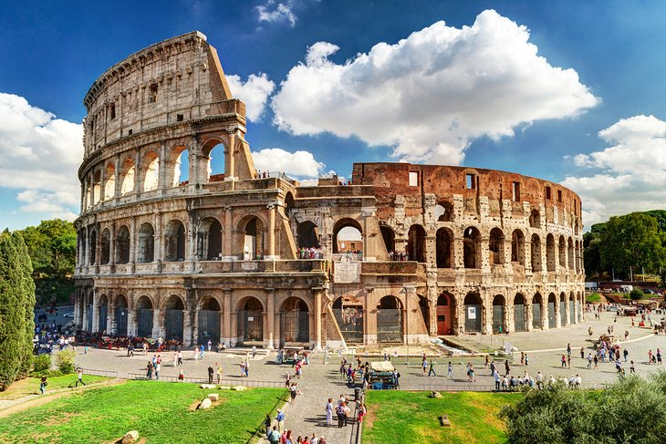 a photo of Roman Colleseum
